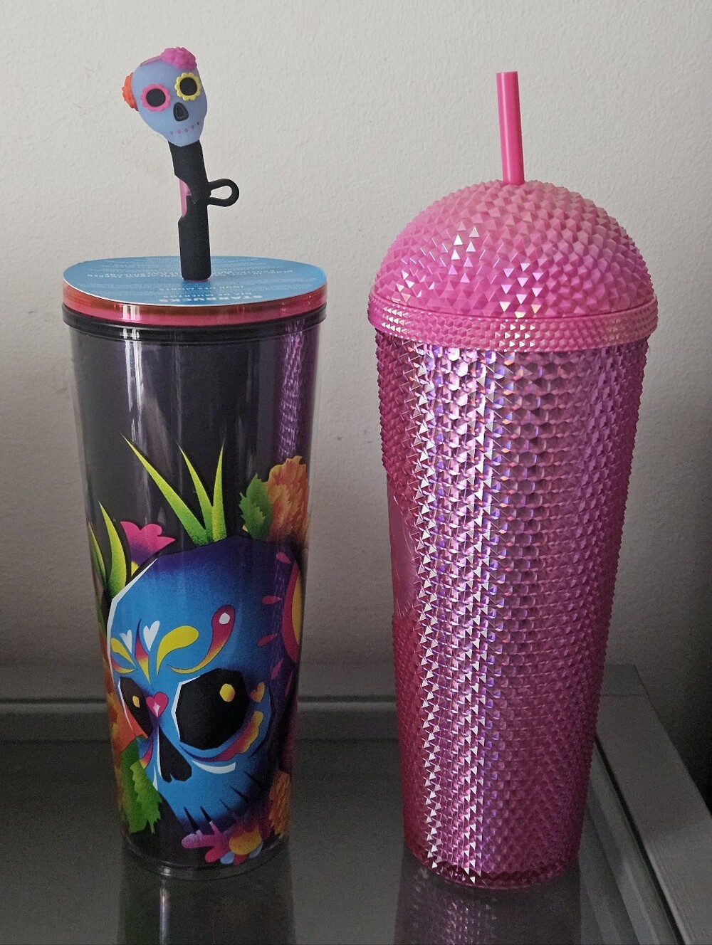 STARBUCKS DAY OF THE DEAD 2025 TUMBLER SET 24 OZ - Picture 2 of 7